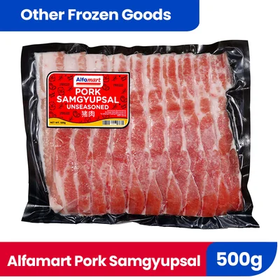 A-ALFA PORK SAMGYUPSAL 500G