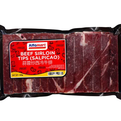 Alfa Beef Srln Tips Slpcao 500G