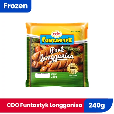 A-CDO FUNTSTYK LONGANISA 240G
