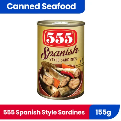555 SARDINES SPANISH STYLE 155G